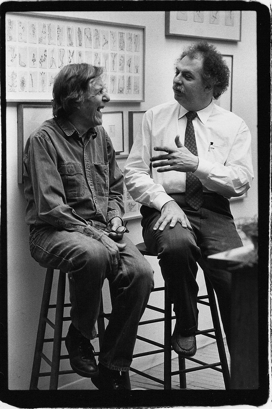 John Cage and Yvar Mikhashoff
